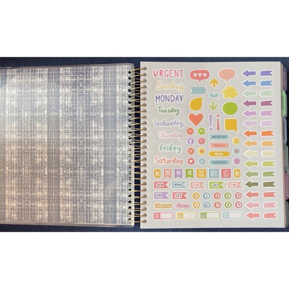 17 Month Planner BIRDS Aug 2025 - Dec 2026 Weekly Planning Note Page Gift - Picture 3 of 16